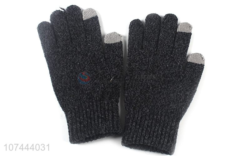 Wholesale Fashion Knitted Gloves Touch-Screen Gloves