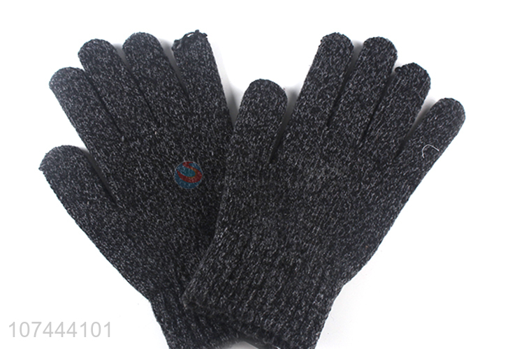 Good Quality Winter Warm Knitted Gloves Soft Gloves