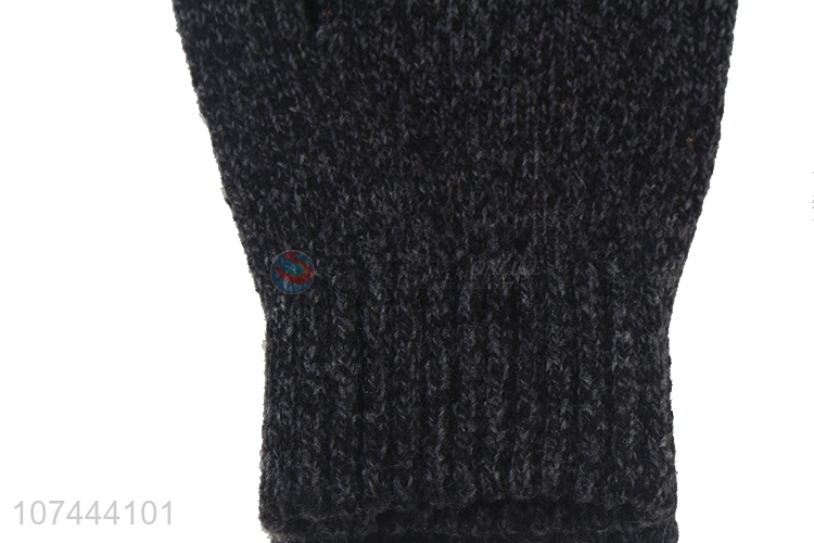 Good Quality Winter Warm Knitted Gloves Soft Gloves