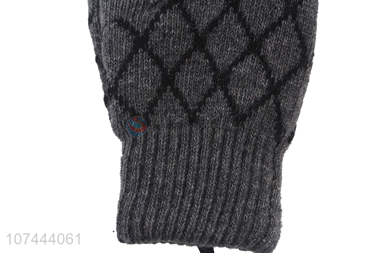 High Quality Knitted Gloves Comfortable Winter Warm Gloves
