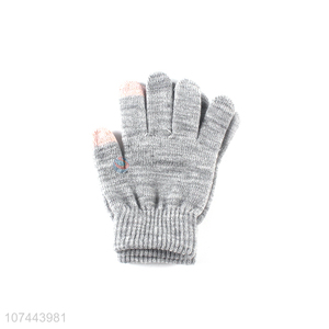 New Arrival Winter Warm Gloves Soft Five-Finger Gloves