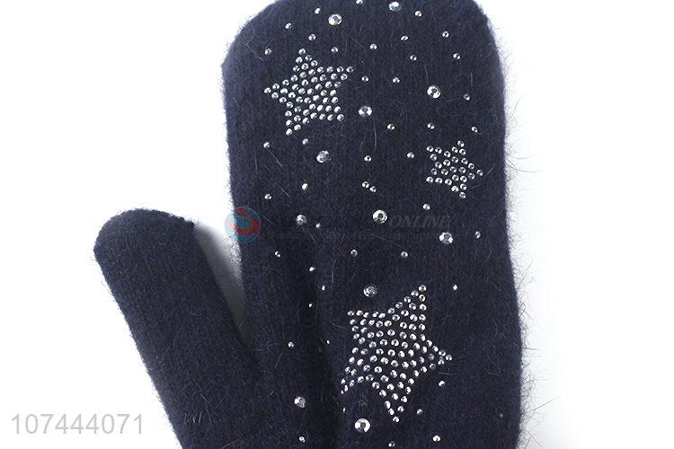 Custom Soft Gloves Ladies Winter Warm Gloves