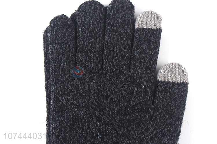 Wholesale Fashion Knitted Gloves Touch-Screen Gloves