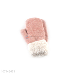 Fashion Design Ladies Warm Gloves Soft Gloves