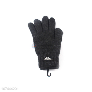 Popular Comfortable Five Finger Gloves Fashion Knitted Gloves