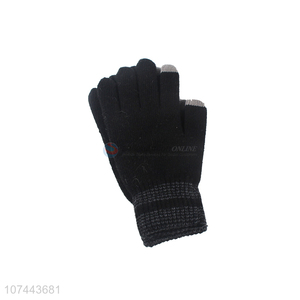 Good Quality Winter Warm Knitted Gloves For Adult