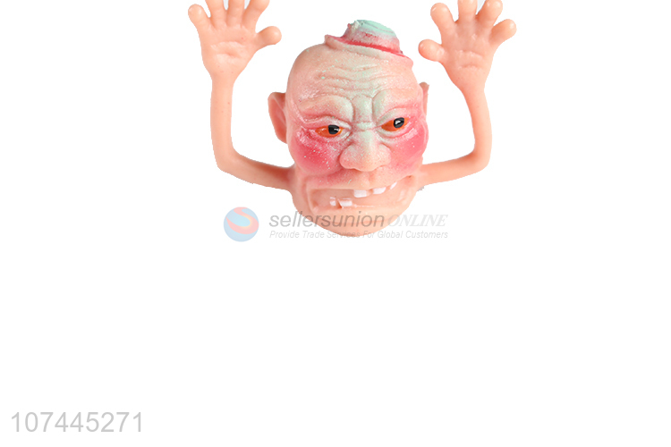 New products pvc monster finger puppet toy for Halloween