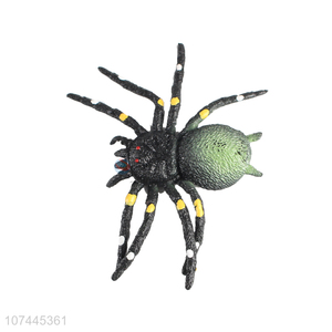 Wholesale cheap simulation spider toy soft tpr animal toy