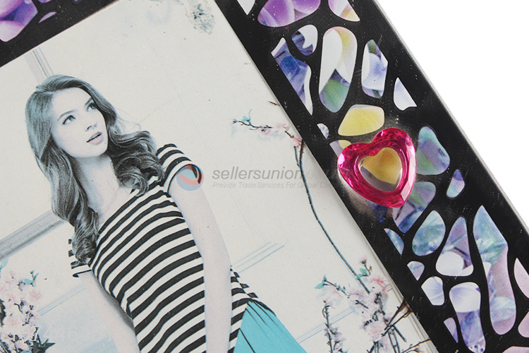Wholesale Colorful Glass Photo Frame With Back Stander