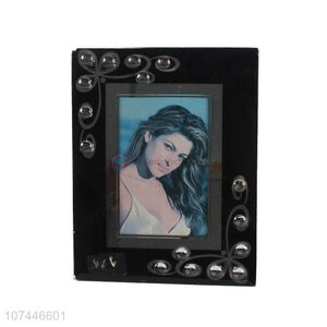 Good Price Classical Glass Photo Frame With Plastic Back Stander