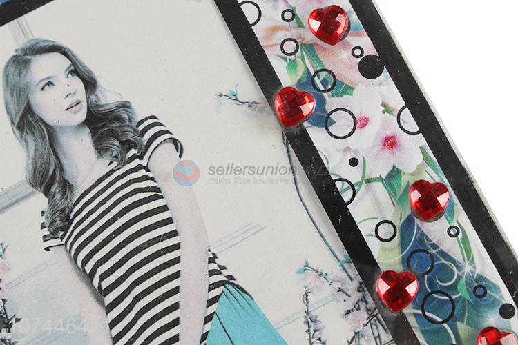 Wholesale Glass Photo Frame With Plastic Back Stander