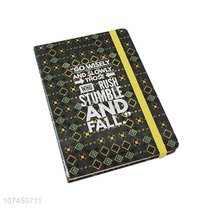 Promotional Price Fashion Cover Paper Notebook School Stationery