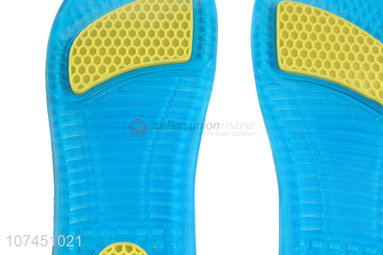 Unique Design Comfortable Shock Absorbing Massage Tpe Sport Insoles