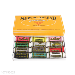 Best Quality Colour Box Mixed Color Sewing Thread Set
