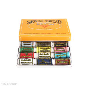 Best Quality 2.5G Mixed Color Sewing Thread Set