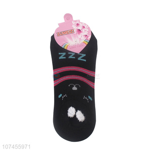 High quality non-slip boat sock women invisible socks
