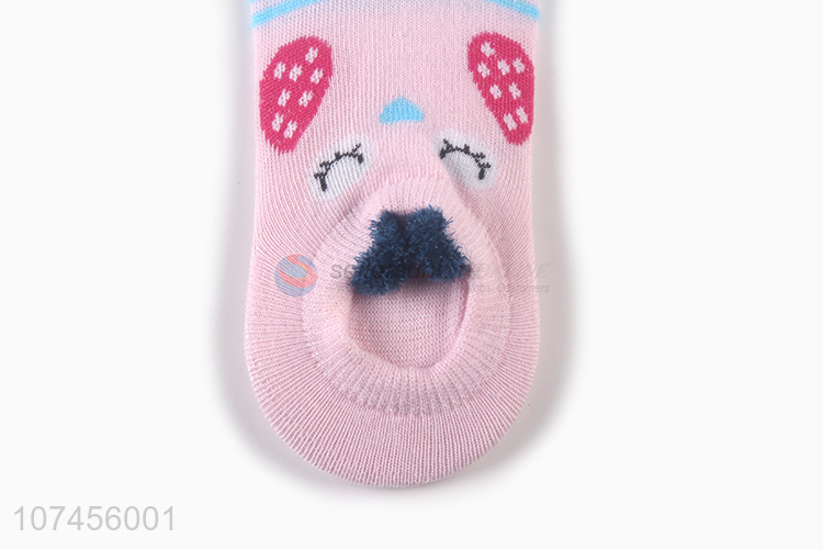 Lovely design custom women non show low cut sock