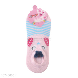 Lovely design custom women non show low cut sock