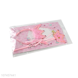 Factory Sell Beautiful Crown Hair Clasp Hair Accessories Set