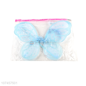 Wholesale Kids Fancy Dress Dance Butterfly Fairy Wings And Wand Set