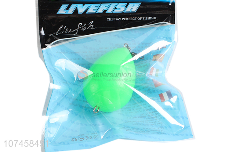High quality fishing supplies egg shape fishing float fishing buoy