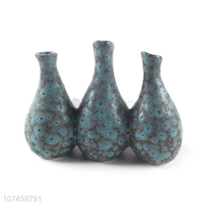 Creative Design Ceramic Vase Flower Receptacle Home Decoration