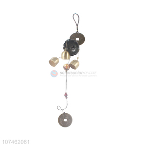 Reasonable price ancient coin wind chimes metal wind-bell for indoor decoration