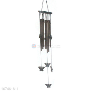 Promotional indoor decoration vintage wind chimes butterfly wind chimes
