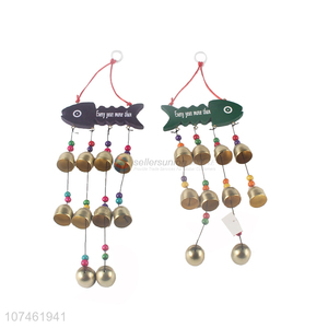 Wholesale popular garden ornaments wooden wind chimes balcony hanging ornaments
