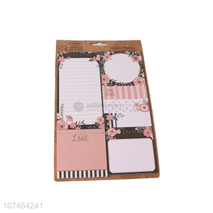Best Sale Fashion <em>Sticky</em> <em>Note</em> Memo <em>Pad</em> Set