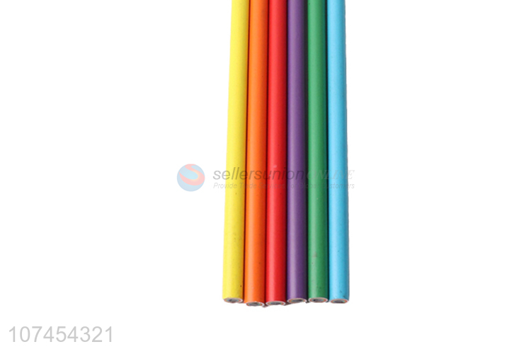 彩虹纸杆铅笔