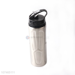 Wholesale creative <em>stainless</em> <em>steel</em> space cup <em>water</em> bottle with straw