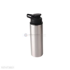 Simple design silver <em>aluminum</em> space cup portable drinking cup