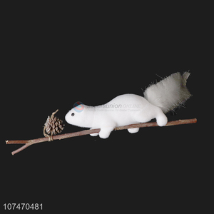 New arrival animal squirrel figurines foam craftwork for Christmas decoration