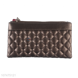 China supplier fashion diamond pu leather <em>ladies</em> <em>purse</em> clutch bag