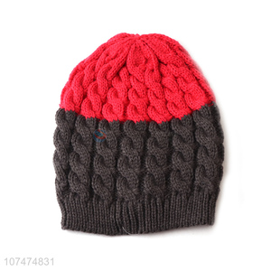 Good price winter outdoor cold-proof knitted hat