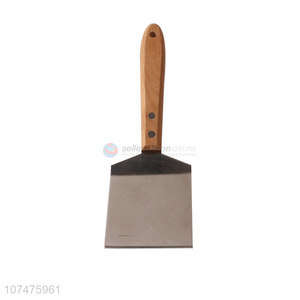 Factory wholesale stainless steel butter knife with wooden handle