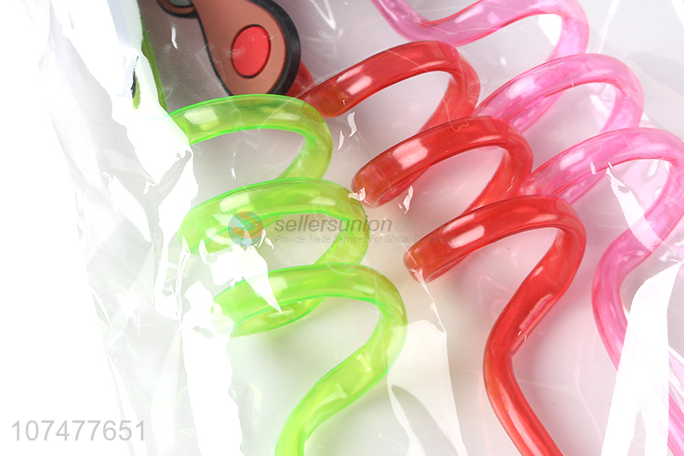 Hot products bpa free drinking straws pvc spiral straws