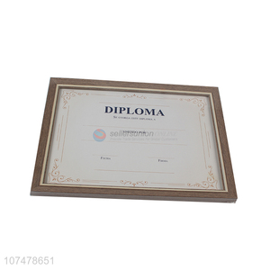 Hot sale certificate award frame fashion picture frame