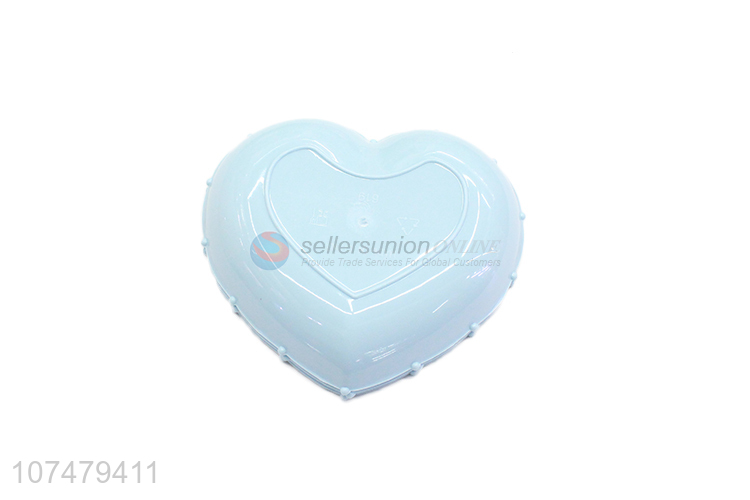 Popular Heart Shape Plastic Fruit Plate Fashion Fruit Tray