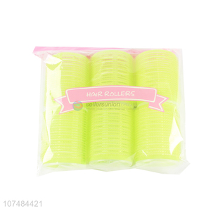 Promotion 4.0cm hair rollers fashion lady plastic rounded hair rollers