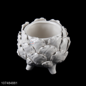 Contracted Design Ceramic Planter Pot Flower Pot Home Decoration Crafts