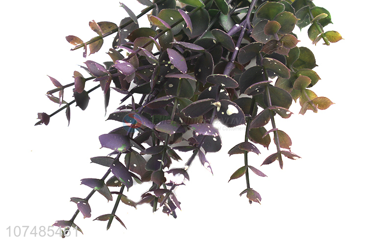 Best selling lifelike plastic leaves faux plant for decoration
