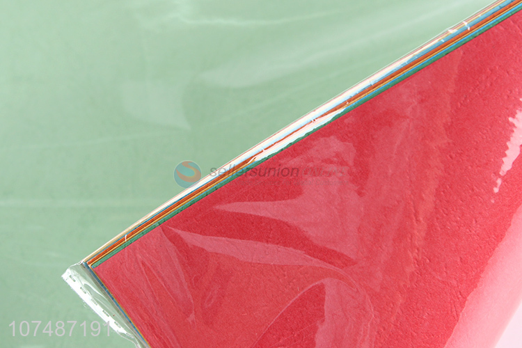 Cheap and good quality a4 size 160g colored paper for office use