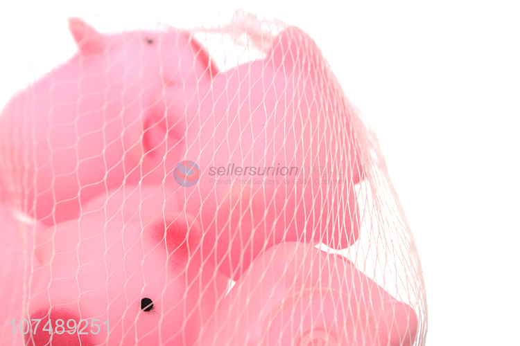 Cartoon Screaming Plastic Pig Squeaky Sound Pet Toy