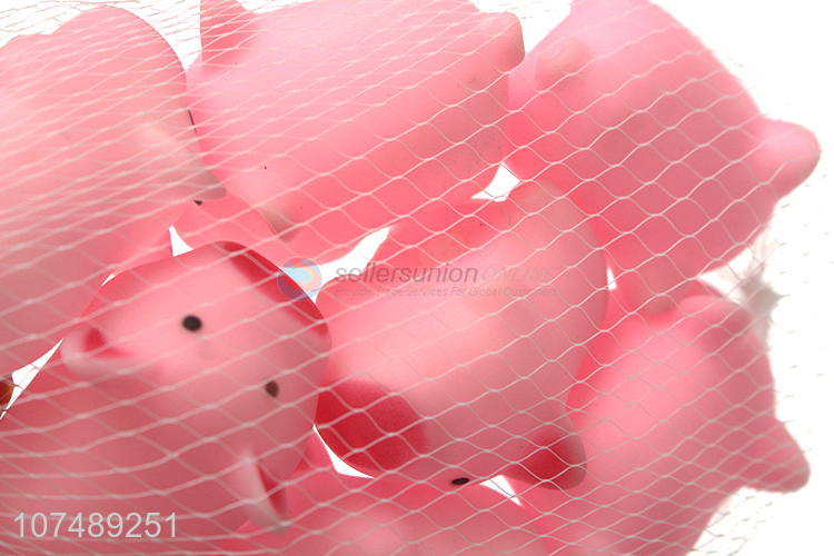 Cartoon Screaming Plastic Pig Squeaky Sound Pet Toy