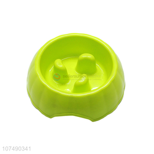 Latest arrival pet food bowl slow feeder dog food bowl