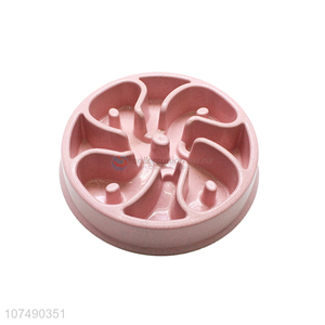 Hot selling pet <em>healthy</em> eating slow food feeder dog bowl