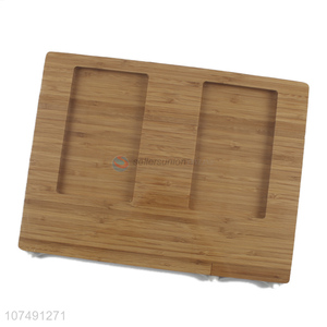 Cheap And Good Quality Bamboo Kitchen Cutting Board With Knife Holder