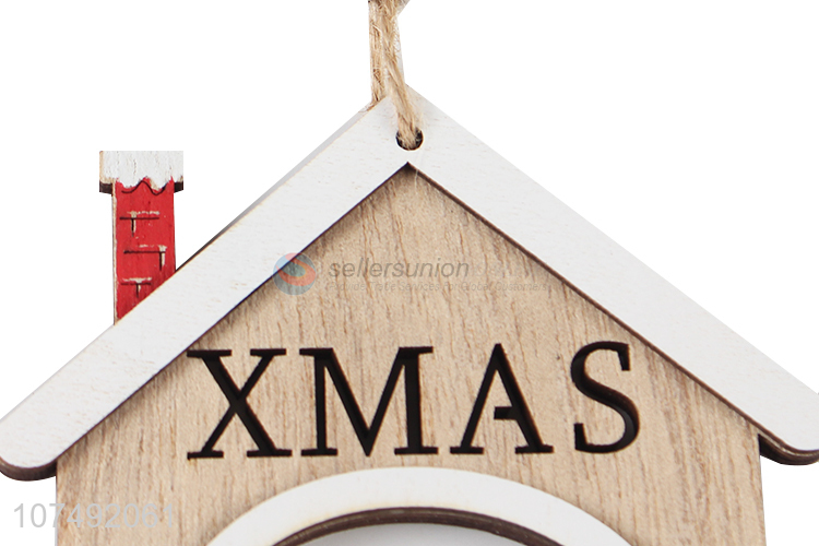Top Selling Wooden Christmas Pendant Hanging Christmas Tree Ornament